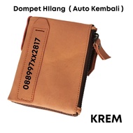 DOmpet kulit Pria  Custom Free Grafir Nama