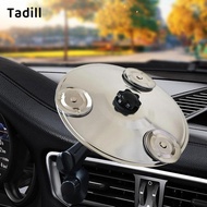 [Koolsoo] Car Cymbal Compact Funny Easy to Install Crisp Sound Car Drum Cymbal Decor