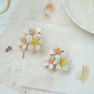 油桐花 - 樹脂花 口罩磁扣 香氛口罩扣 香氛扣