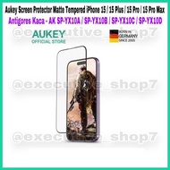 Aukey Screen Protector Matte Tempered Iphone 15 / 15 Plus / 15 Pro /