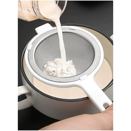 Tea Strainer Coffee Grounds Strainer/ Stainless Steel MPASI Strainer/ Plastic Handle MPASI Strainer 