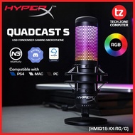 HyperX QuadCast S RGB Lighting USB Condenser Gaming &amp; Streaming Microphone For PS4 / PC / Mac (HMIQ1S-XX-RG/G)