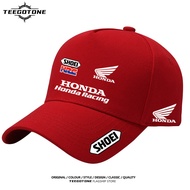 Baseball cap  Honda Honda Honda Motorcycle Adjustable Cotton Baseball Cap Men And Women Outdoor hat 