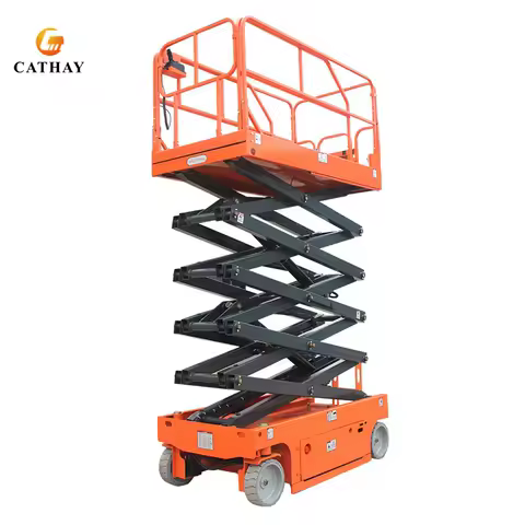Man Lifter Mobile Equipment Cylinder Portable Aircon Lifter