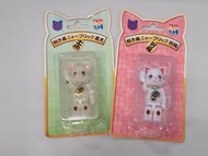 Bearbrick招財貓 貓耳 100% 白貓 蓄光