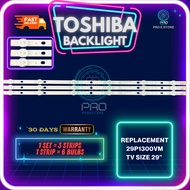 TOSHIBA 29" LED TV BACKLIGHT 29P1300VM (LAMPU TV) TOSHIBA 29 INCH LED TV backlight 29P1300 29P1300V