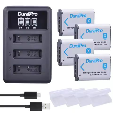 For Sony NP-BX1 npbx1 np bx1 Battery Charger Set For SONY ZV-1 DSC RX1 RX100 RX100iii M3 M2 WX300 HX