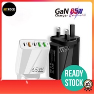 PD 65W type-c Charger 5V4A 2PD+3USB Multi-Port Adapter FOR Xiaomi FOR iPhone pd Fast Charging Head