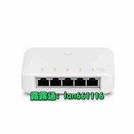 UBNT 優倍快 UniFi USW-Flex二層千兆POE交換機802.3af PoE輸出