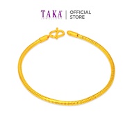 TAKA Jewellery 999 Pure Gold Bracelet