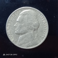 Koin Amerika 5 Cent Tahun 1974 Liberty - FC02