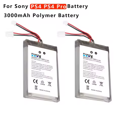 LIP1522 KCR1410 3000mAh Battery for Sony Playstation 4 PS4 PS4 Pro/Slim Dualshock4 Controller CUH-ZC