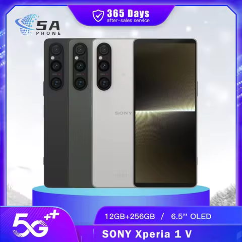 Original Sony Xperia 1 V 1V SO-51D 5G Mobile Phone Japan Version 12GB+256GB NFC 120Hz 6.5'' OLED 48M