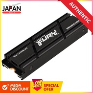 Kingston Technology's Kingston FURY SSD Renegade 500GB with heat sink model PCIe Gen 4.0 x4 is capab