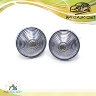 ไฟหรี่ ข้าง ทรงกลม แบบลวด เลนส์สีขาว 2ชิ้น Jeep Aftermarket Parts Willys Jeep CJ3 CJ5 CJ6 CJ2A CJ3A