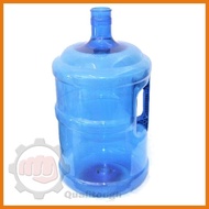 ❐ 5 gallon with handle round water bottle for dispenser (blue)
