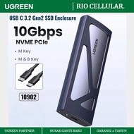 UGREEN SSD Casing Enclosure M.2 NVMe SATA To USB 3.2 USB C 10Gbps M.2 NVMe UGREEN NVME Enclosure