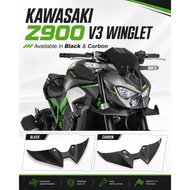 Winglet Kawasaki Z900 V3 2025-2026 Accessories Motor Front Fender Z900 V3 NEW DESIGN FRONT FENDER