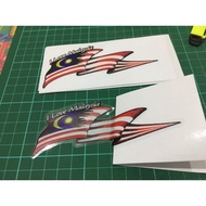 Sticker bendera malaysia