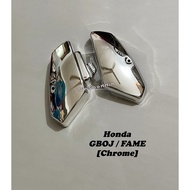 Honda GBOJ FAME GBO-J GB6 Battery Cover [ Chrome ]