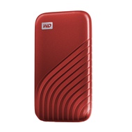 WD External SSD รุ่น MY PASSPORT SSD ความจุ 1TB รหัสรุ่น WDBAGF0010BRD-WESN สีแดง