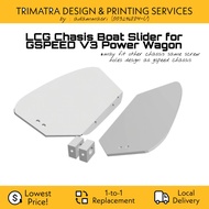 LCG Chasis Boat Slider for GSPEED V3/V4 Power Wagon LCG Custom Chassis