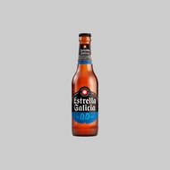 📌ส่งฟรี Estrella Galicia 0.0 Non‑Alcoholic Lager 250 ml. 0.0% Glass 24 bottle