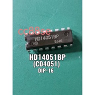 HD14051BP HCF4051BE  HCF4051 CD4051 DIP-16 INTERGRATED CIRCUIT IC