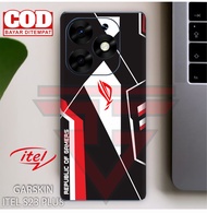 COD GARSKIN ITEL S23 PLUS MOTIF GAMER - SKIN CASE ITEL S23 PLUS MOTIF ROG BISA CUSTOM
