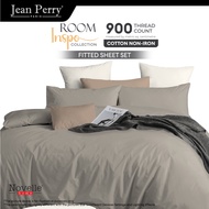 Novelle Room Inspo Fitted Sheet Set (without Comforter/Quilt Cover) - Cotton Non-Iron 900TC
