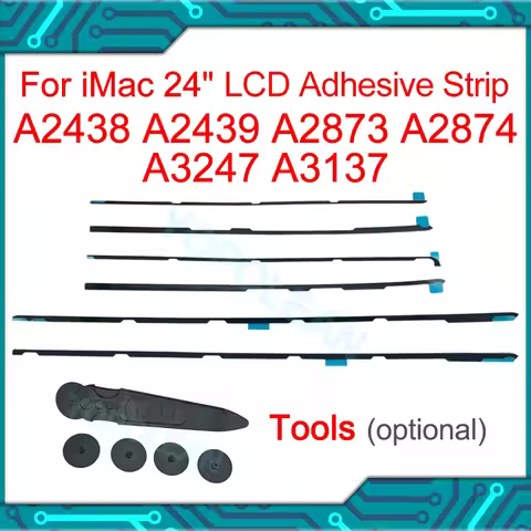 New Screen Sticker A2438 A2439 Adhesive Strip LCD Screen Adhesive Stickers Tape Paper For iMac 24" S