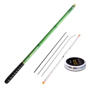 GOTURE คันเบ็ดตกปลาครบชุด คันชิงหลิว คันเบ็ด+ทุ่นลอยน้ำ+สายเอ็นสำเร็จรูป คันเบ็ดเบ็ดตกปลา3.6 - 7.2เม