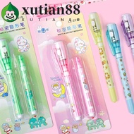 XUTIAN Invisible Pen With Refills, Mysteriously Disappearing With Small Light Cute Invisible Marker,