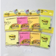 3M Post-it Classic Notes in Header Bags 3"x3"