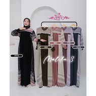 [✅Ready] Terbaru Gamis Malika Set Hijab Zahin Collection , Gamis Set