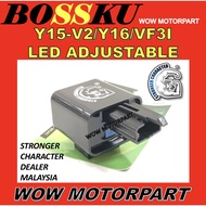 RS150 FLASHER SIGNAL RELAY LED ADJUSTABLE SC Y15 V2 FLASHER RELAY Y16 SIGNAL RELAY RSX150 VF3 VARIO 