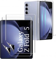ALOK - ZFD5 (2片裝) Samsung Galaxy Z Fold5 高清水凝膜保護貼可用指紋解鎖手機手提電話螢幕三星 Z Fold 5 保護貼
