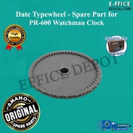 Effice Depot - Date Typewheel for AMANO PR-600 Watchman Clock Spare Part [100% Original Spare Part]