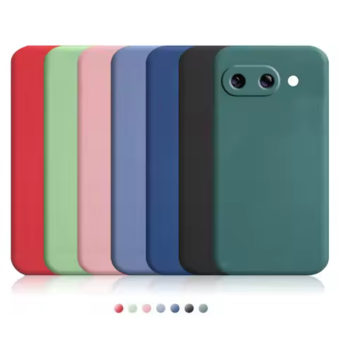For Cover Google Pixel 9A Case Google Pixel 9 Pixel9 Pro XL 9A Capas Bumper Shockproof Liquid Silico