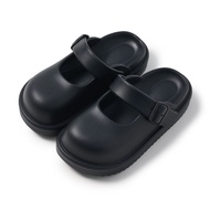 【Ketibaan baru】 utune wanita Mary Jane separuh selipar tebal baju tak tergelincir dengan sandal wani