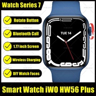Wrist Watch Smart Watch Iwo HW56 Plus Series 7 1.77 Inch Wireless Bluetooth