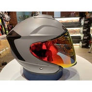 Helmet GRACSHAW G838 Gaizer VISOR / XDot G515 Visor Siang Malam / Rainbow Gold Purple Blue Helmet (V