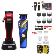 WMARK NG-X1 9213 Professional Barber Hair Clipper Set 9000RPM Brushless Motor Men's Electric Wireles