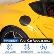Car Carbon Fiber Fuel Tank Gate Cap Trim Gas Tank Cover Decoration Sticker For Toyota GR Supra A90 A