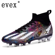 evex รองเท้าฟุตบอล(AG ขนาด 34-45) รองเท้าสตั๊ด หญ้าเทียมรองเท้าส้นสููง Cleats รองเท้าฟุตบอลรองเท้าฟุตบอลรองเท้าฟุตบอล - รองเท้าผู้ชาย