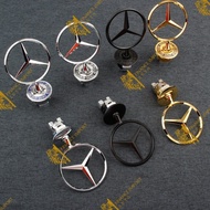 MESIN MERCEDESBENZ W124 MASTERPIECE W203 W204 W221 HOOD BADGE LOGO - Chrome Trim biru