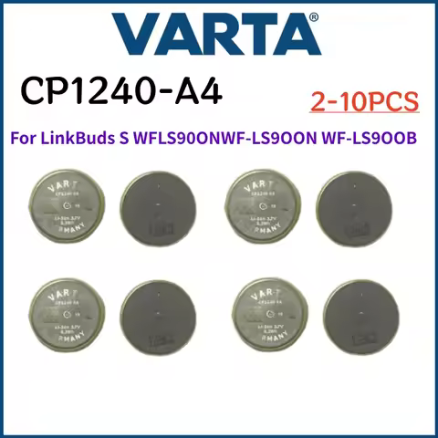 2-10PCS For Varta CP1240 A4 Lir1240 cp1240 Replacement CP1240 1240 Battery For Sony LinkBuds S WFLS9