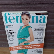 MAJALAH FEMINA NO. 10/2012 COVER CYNTHIA AMANDA SILABAN