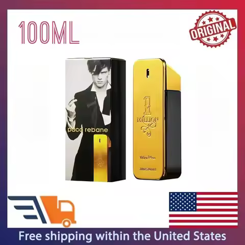 Million Gold Hombre Perfume 100ml Lasting Strong Masculine Men Taste Strong Spicy Pheromone Cologne 
