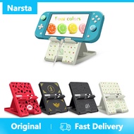 Narsta แท่นวางสวิตช์ Nintendo,อุปกรณ์เสริมเกมขาตั้งตัวยึดสามารถปรับได้สำหรับเครื่องเล่นเกม Nintendo Switch Lite